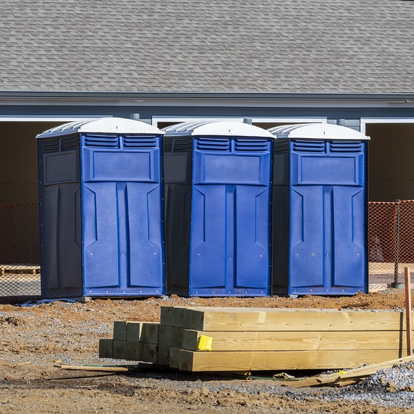 are there different sizes of porta potties available for rent in Lake Mc Donald MT